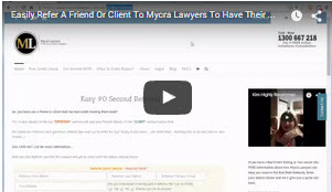 How to refer a friend or client with MyCRA Lawyers online referrer form
