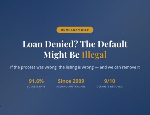 Loan Denied? The Default on Your File Might Be Illegal