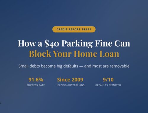 How a $40 Parking Fine Can Block Your Home Loan