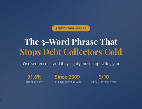 The 3-Word Phrase That Stops Debt Collectors Cold