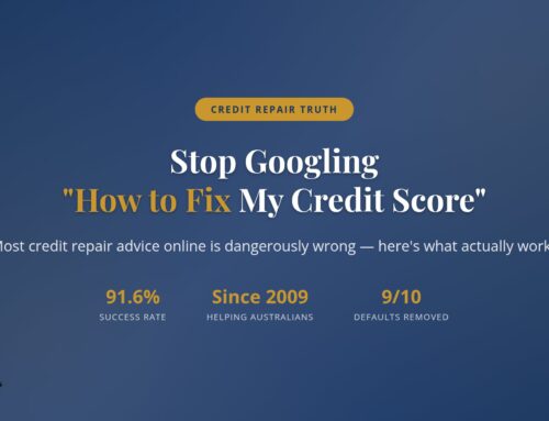 Stop Googling “How to Fix My Credit Score”