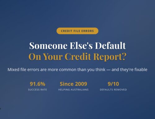 Someone Else’s Default on Your Credit Report? Here’s What to Do