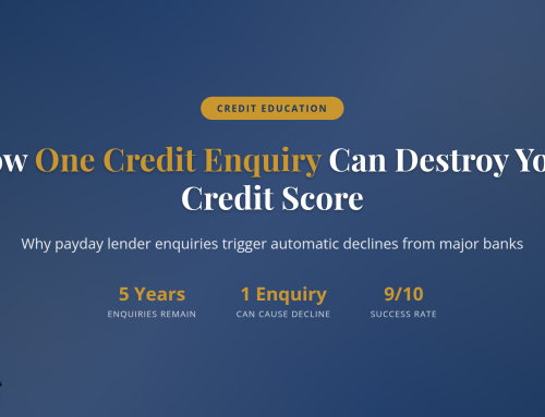 How One Credit Enquiry Can Destroy Your Credit Score
