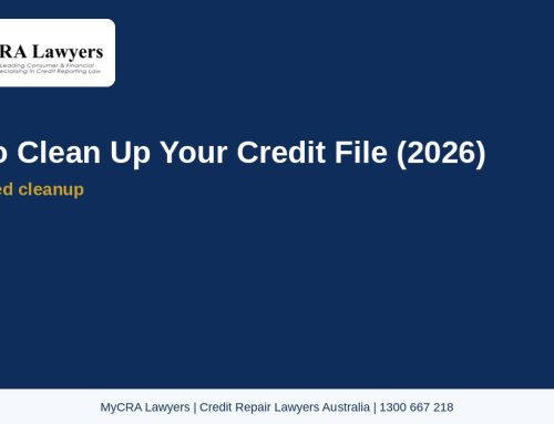 How to Clean Up Your Credit File in Australia (2026)
