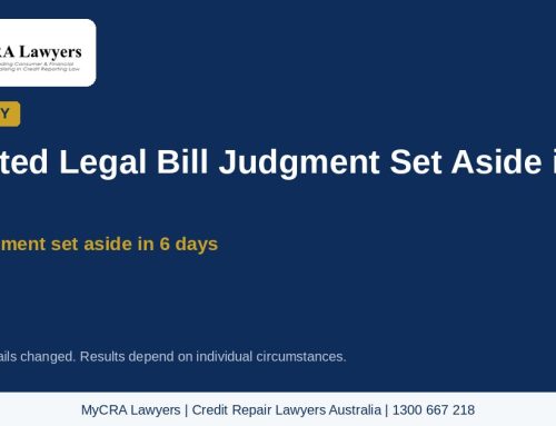 Case Study: Disputed Legal Bill Judgment Set Aside in 6 Days