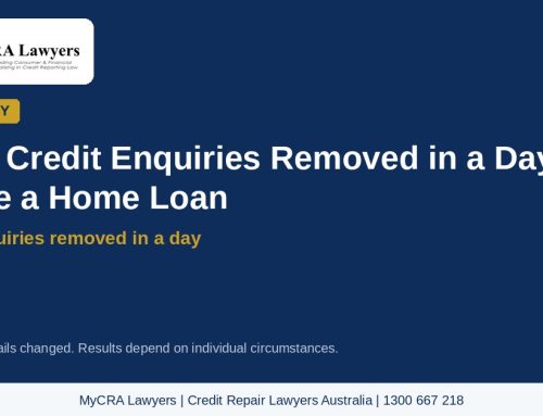 Case Study: Three Credit Enquiries Removed in a Day Before a Home Loan