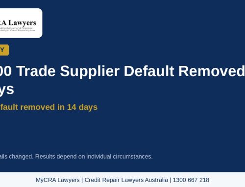 Case Study: $37,000 Trade Supplier Default Removed in 14 Days