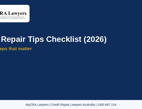 Credit Repair Tips for Australians (2026 Checklist)