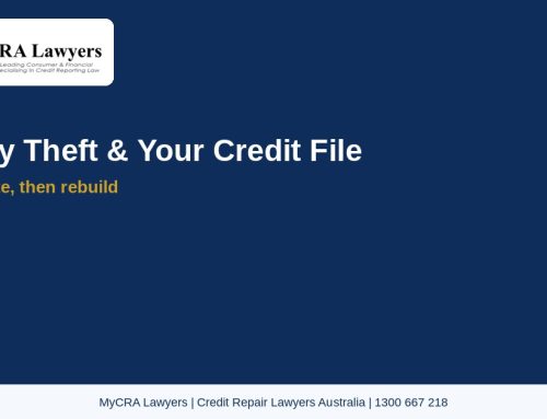 Identity Theft and Your Credit File: What to Do First